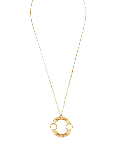 Circle Pendant Necklace