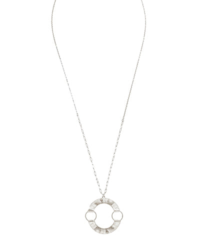 Circle Pendant Necklace