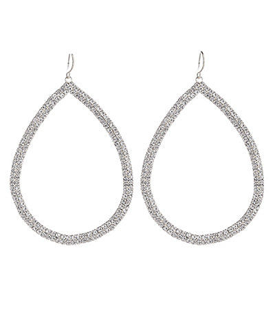 Crystal Teardrop Earrings